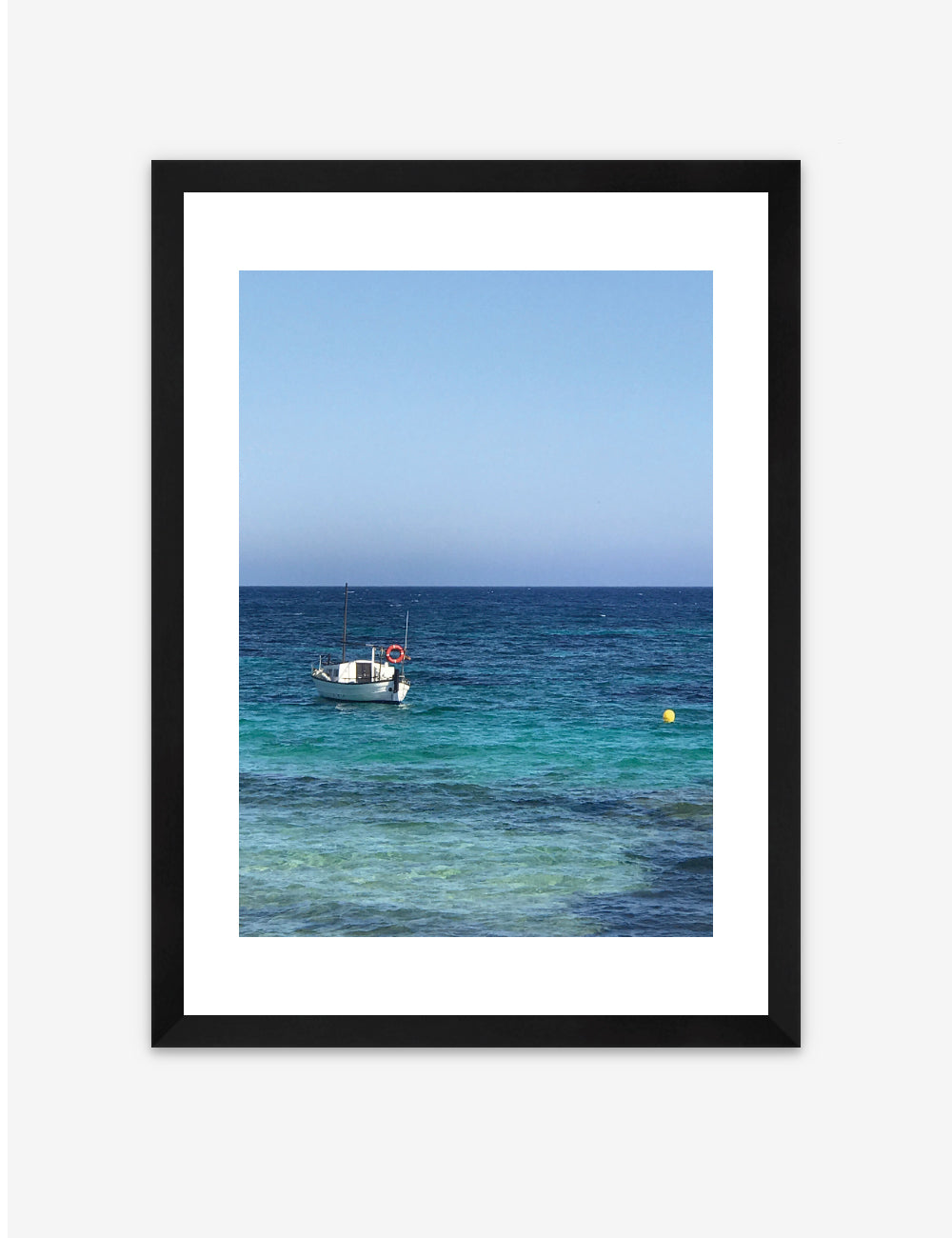 Framed Photo Print - Ses Platgetes, Formentera