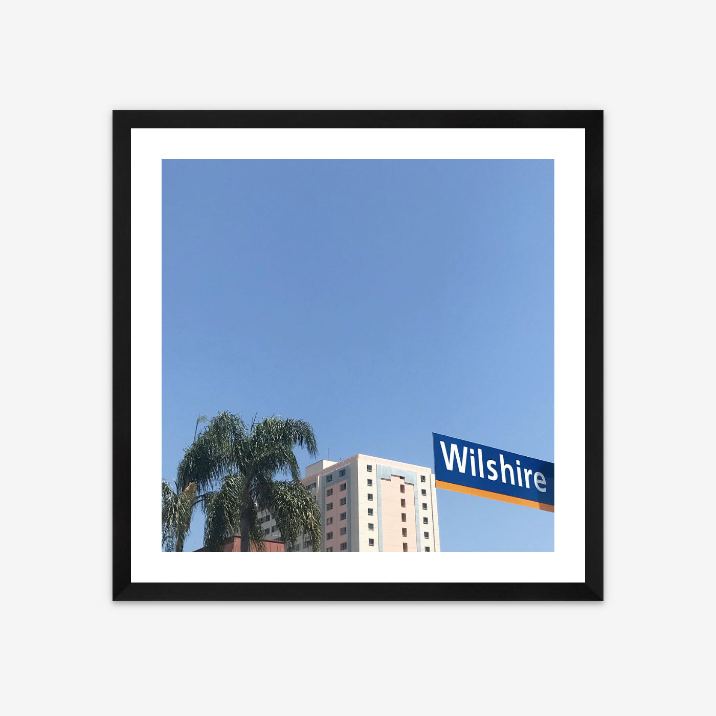 Limited Edition Photo Print - Wilshire Boulevard, Santa Monica