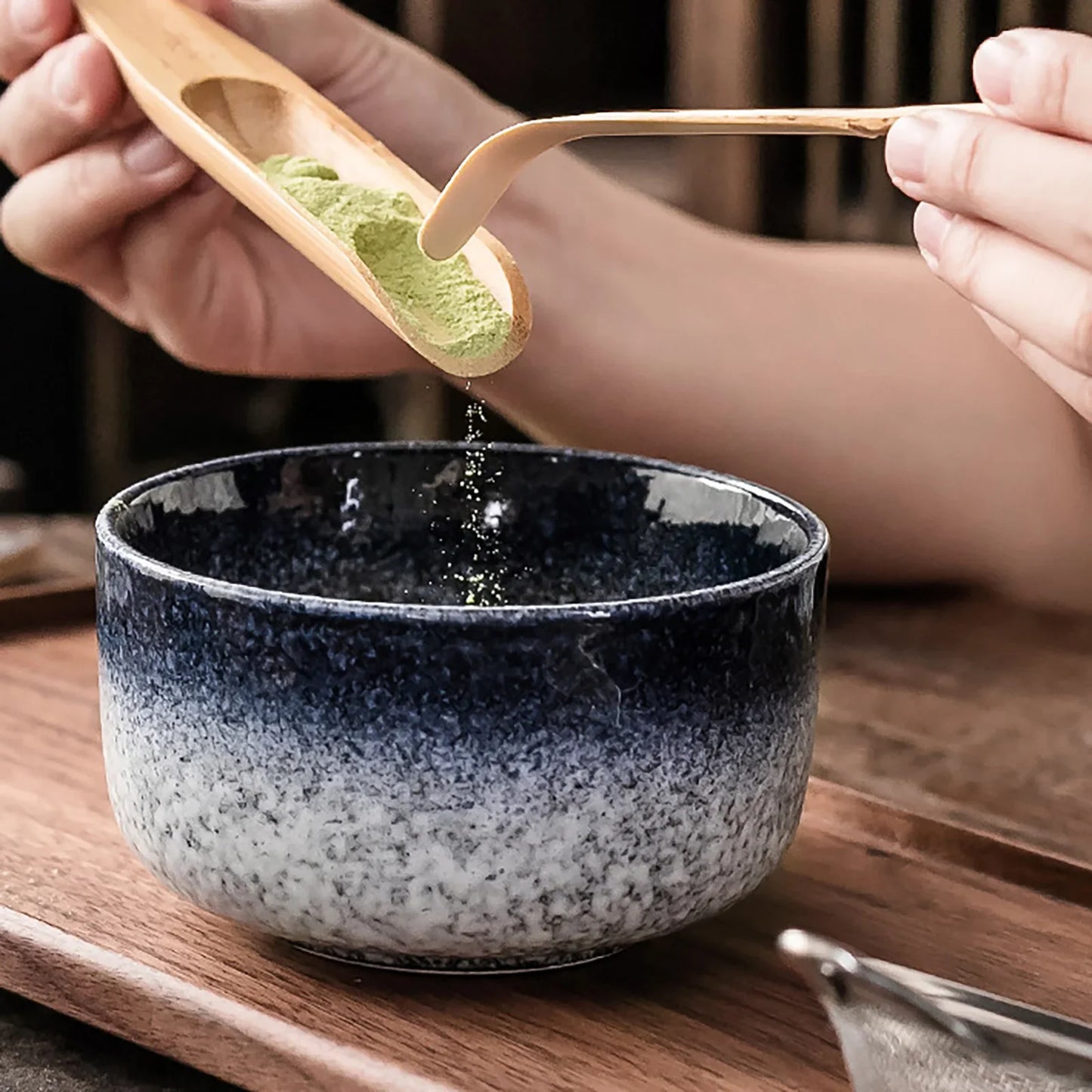 Ceramic Matcha Tea Sets in Various Colours