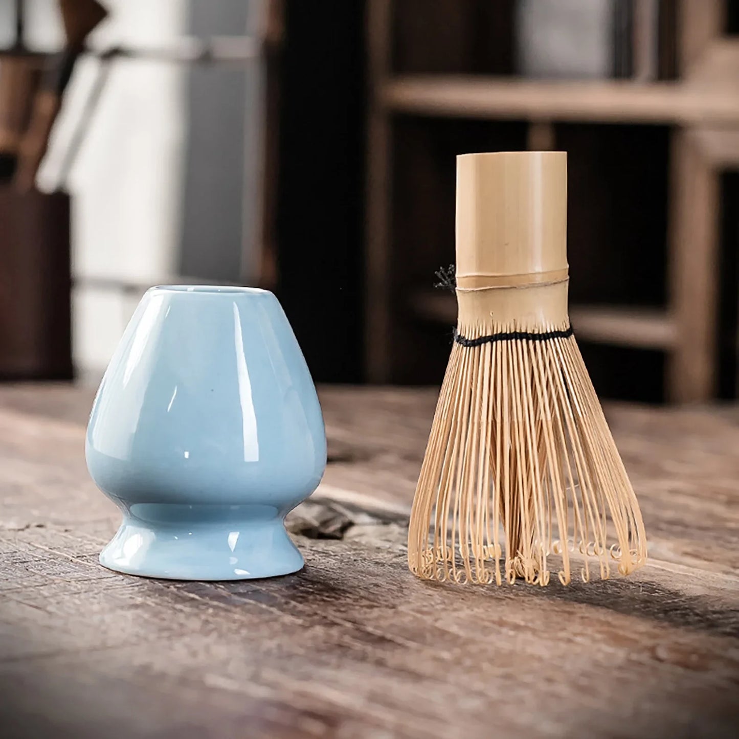 Ceramic Matcha Tea Sets in Various Colours