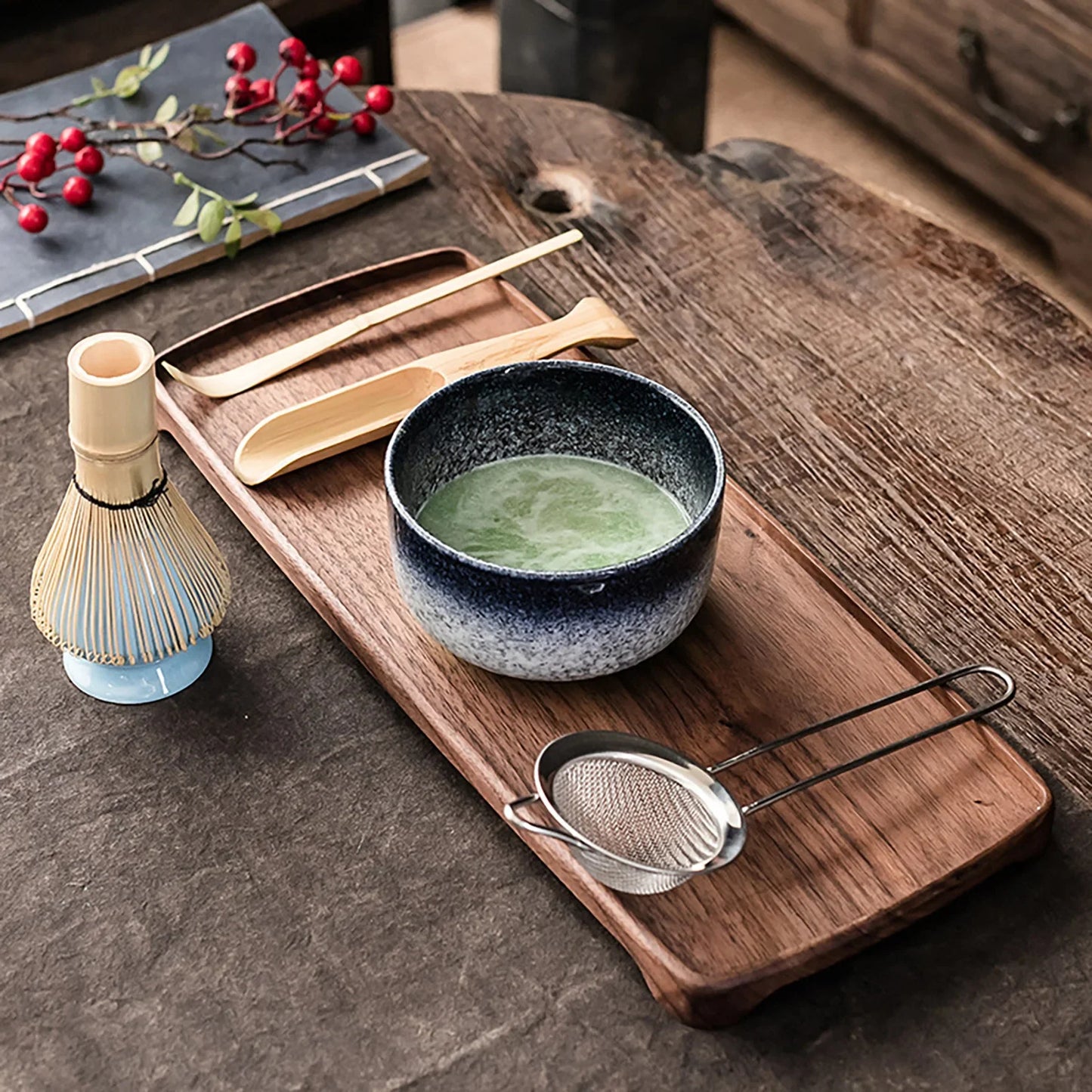 Ceramic Matcha Tea Sets in Various Colours