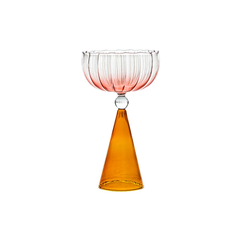 Tinted Cocktail Glasses