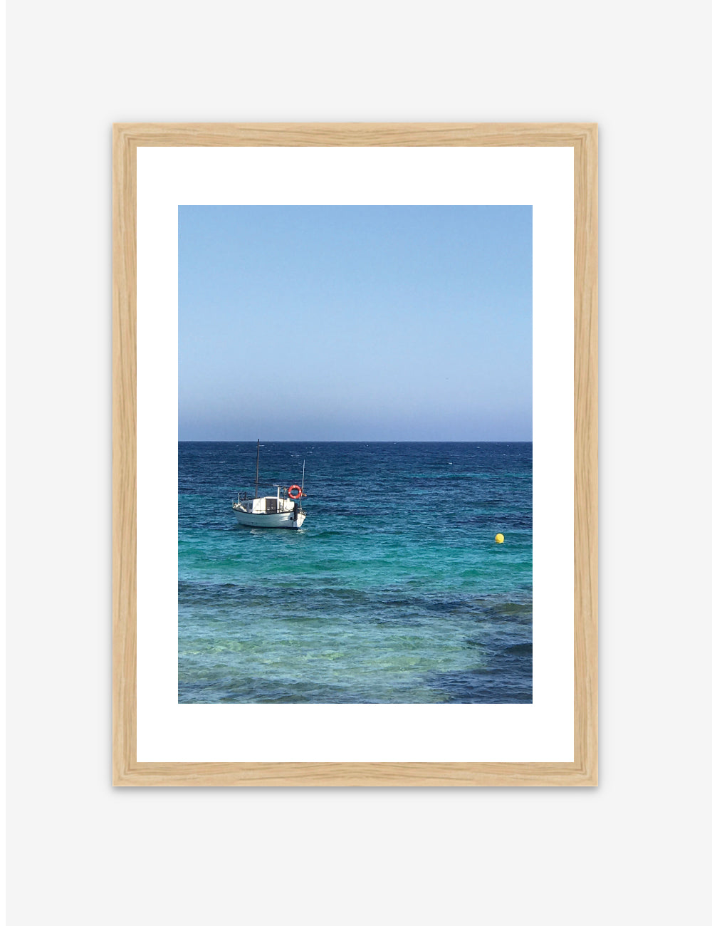 Framed Photo Print - Ses Platgetes, Formentera