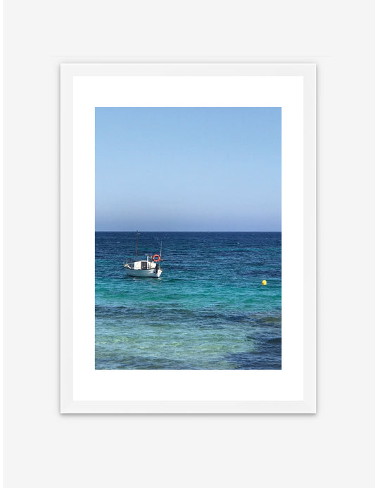 Framed Photo Print - Ses Platgetes, Formentera