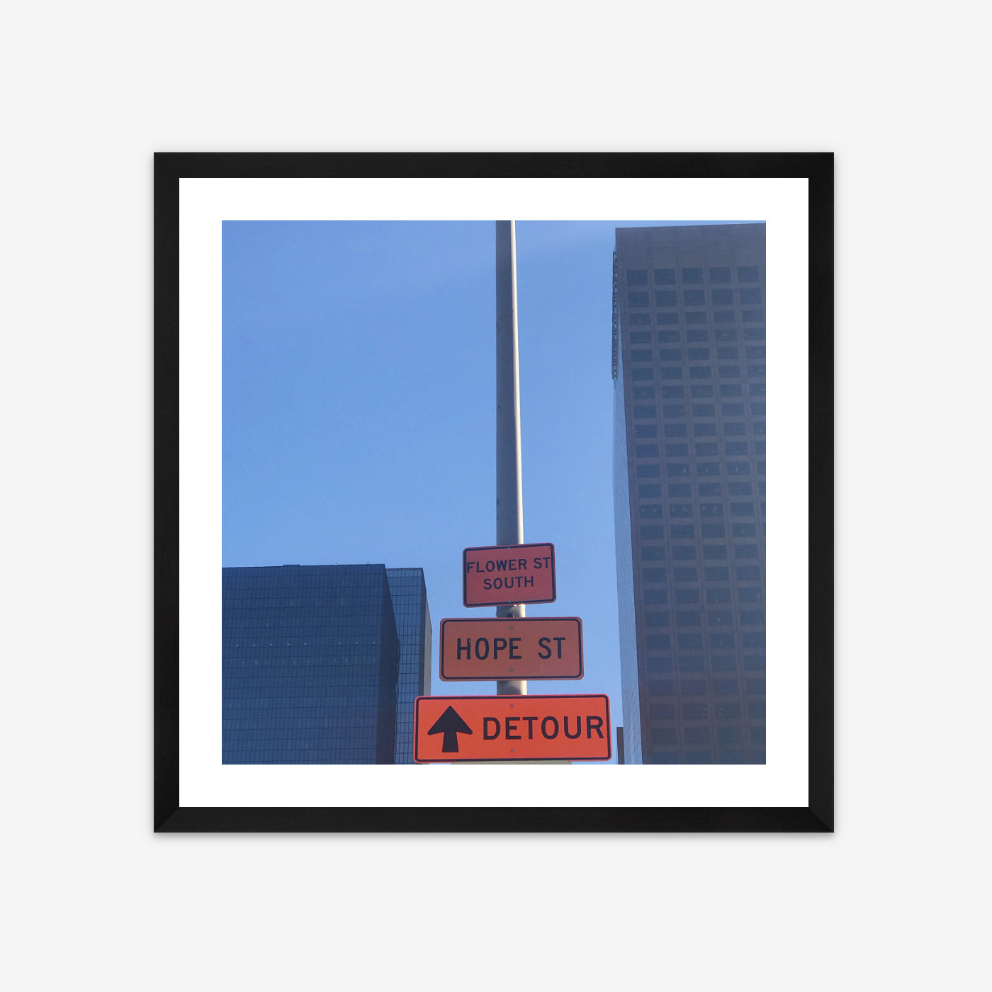 Limited Edition Photo Print - Detour, Los Angeles