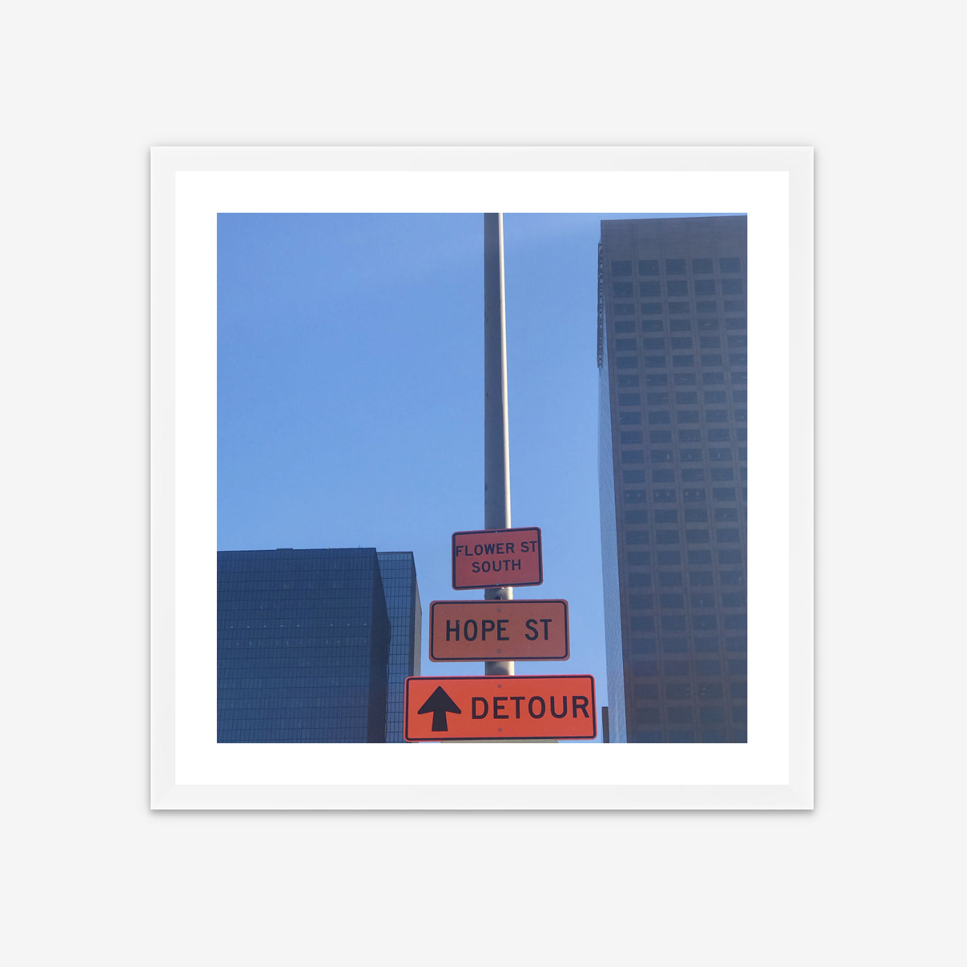 Limited Edition Photo Print - Detour, Los Angeles