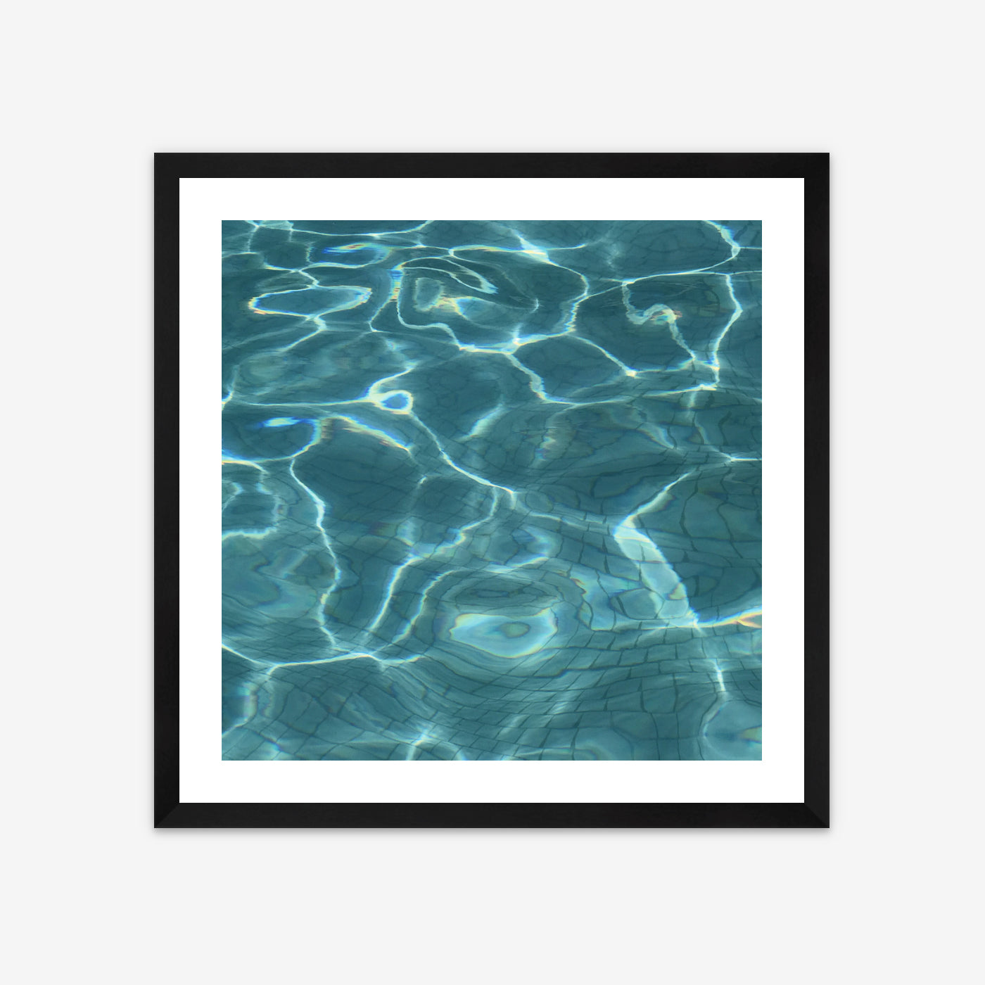 Limited Edition Print - Swimming Pool Light, Santa Monica