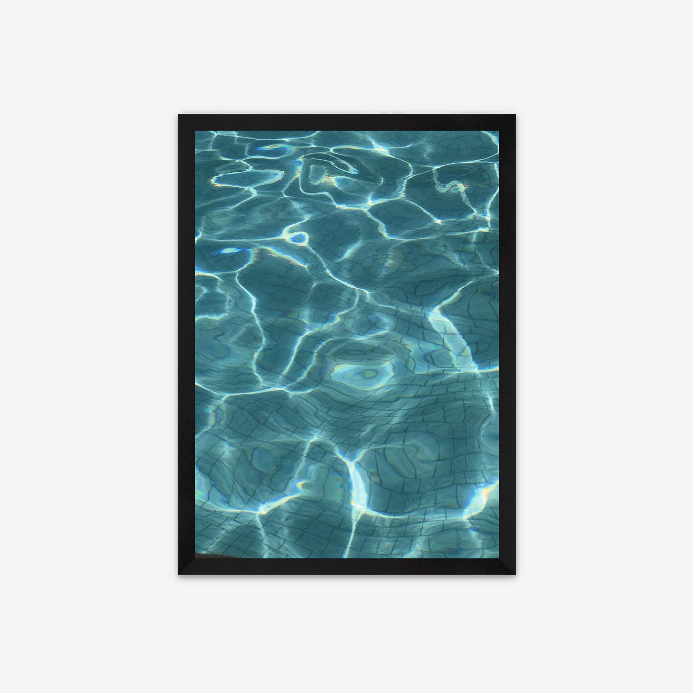 Limited Edition Photo Print - Swimming Pool Light, Santa Monica (A4)