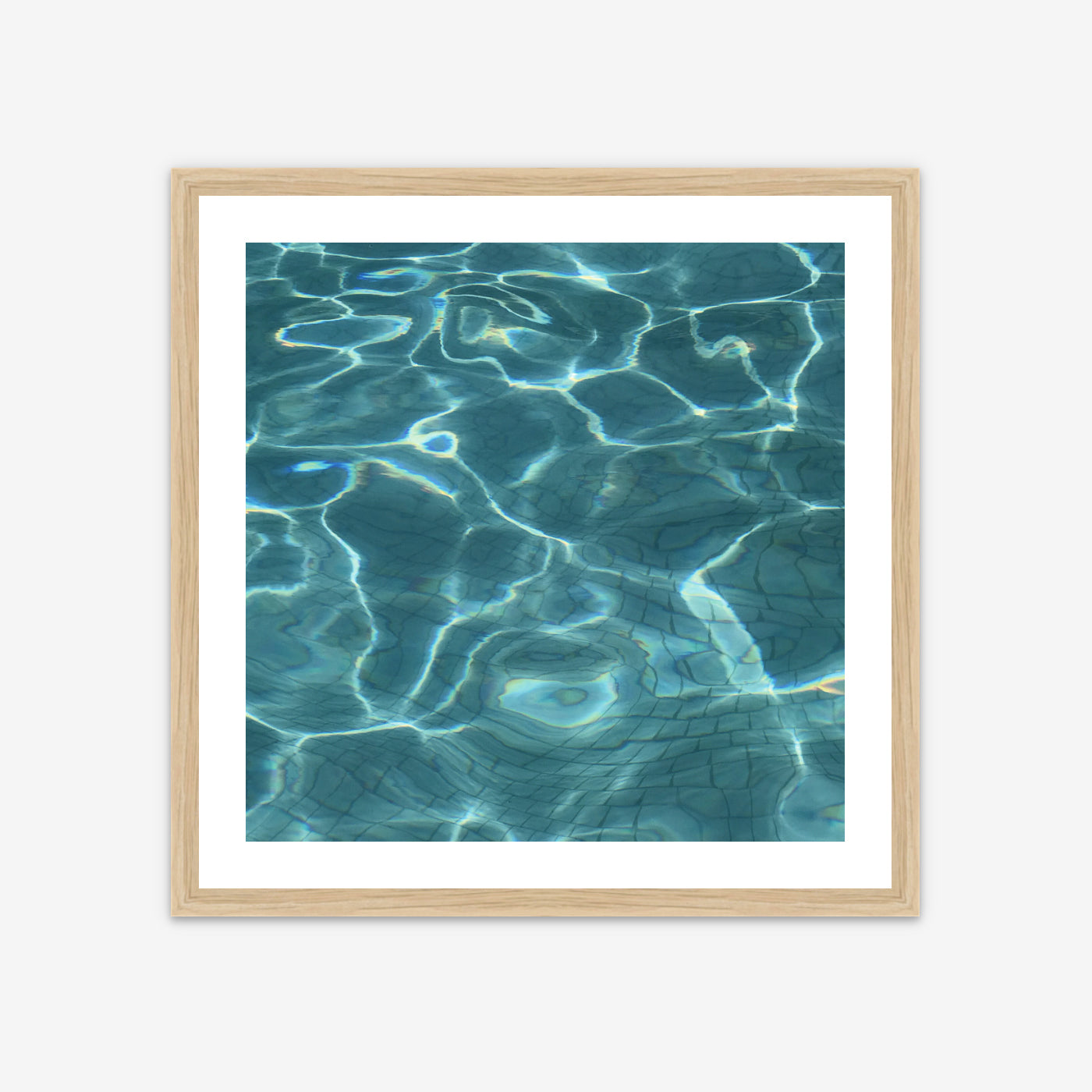 Limited Edition Print - Swimming Pool Light, Santa Monica