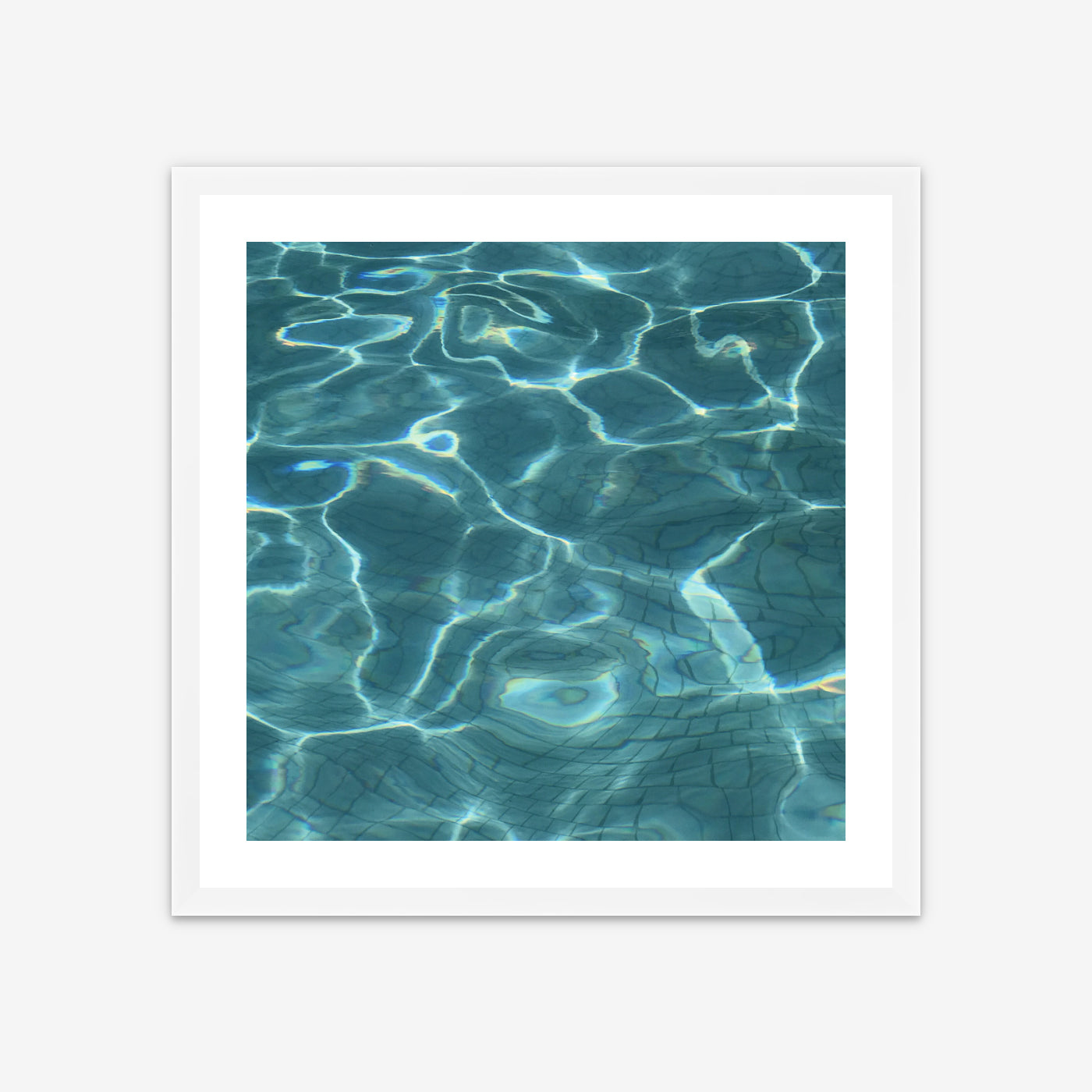 Limited Edition Print - Swimming Pool Light, Santa Monica