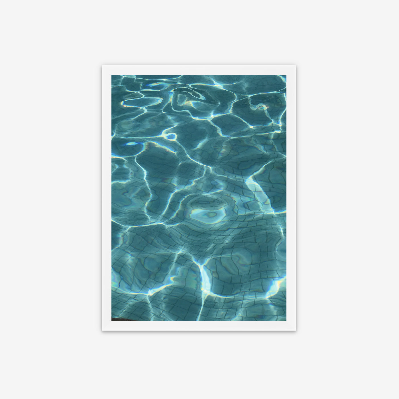 Limited Edition Photo Print - Swimming Pool Light, Santa Monica (A4)