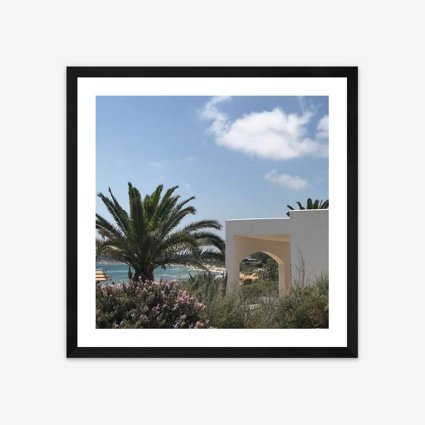 Limited Edition Photo Print - View from a Table, Formentera