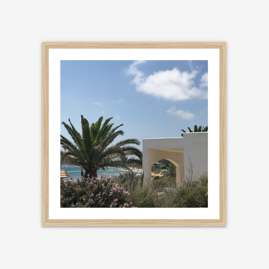 Limited Edition Photo Print - View from a Table, Formentera