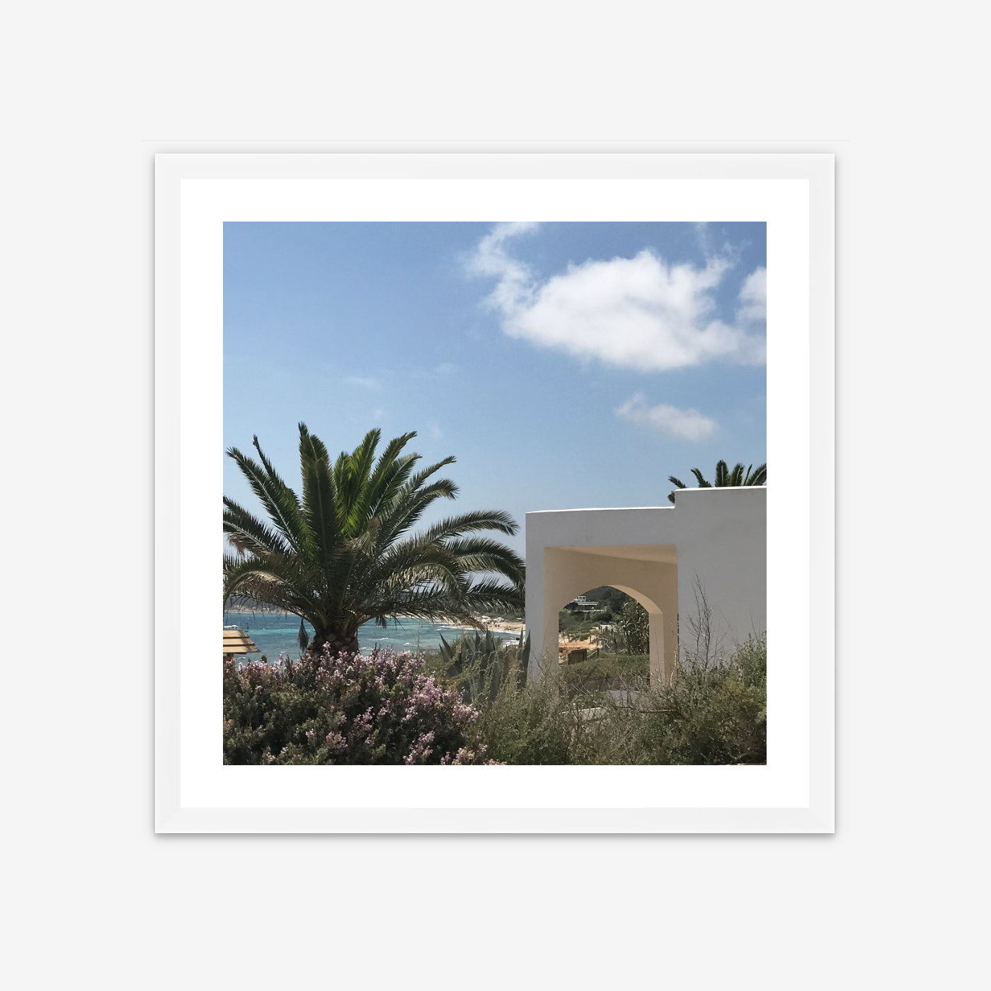 Limited Edition Photo Print - View from a Table, Formentera