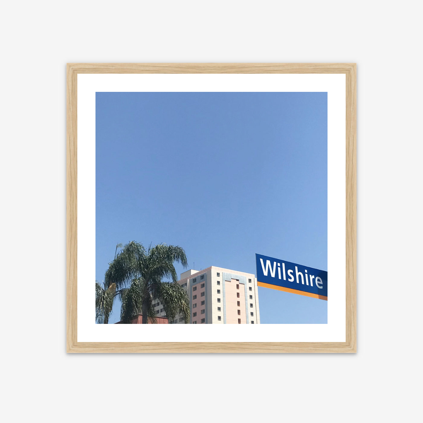 Limited Edition Photo Print - Wilshire Boulevard, Santa Monica