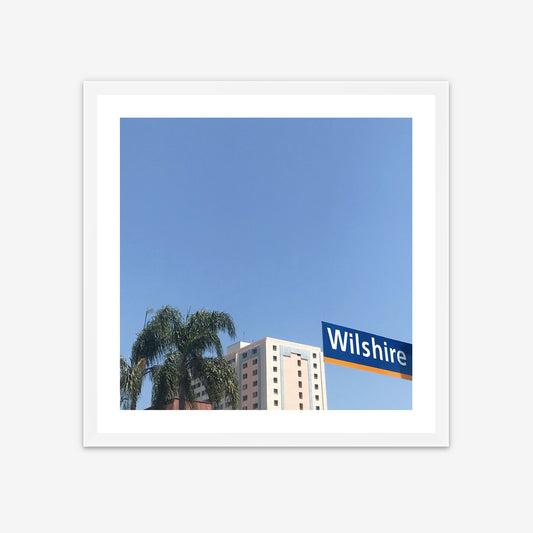 Limited Edition Photo Print - Wilshire Boulevard, Santa Monica