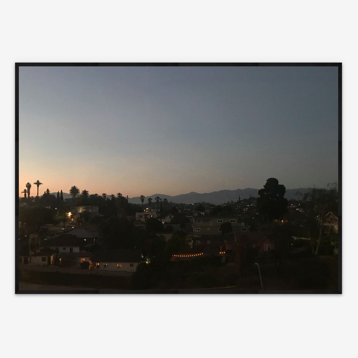 Limited Edition Photo Print - Glowscape, West LA