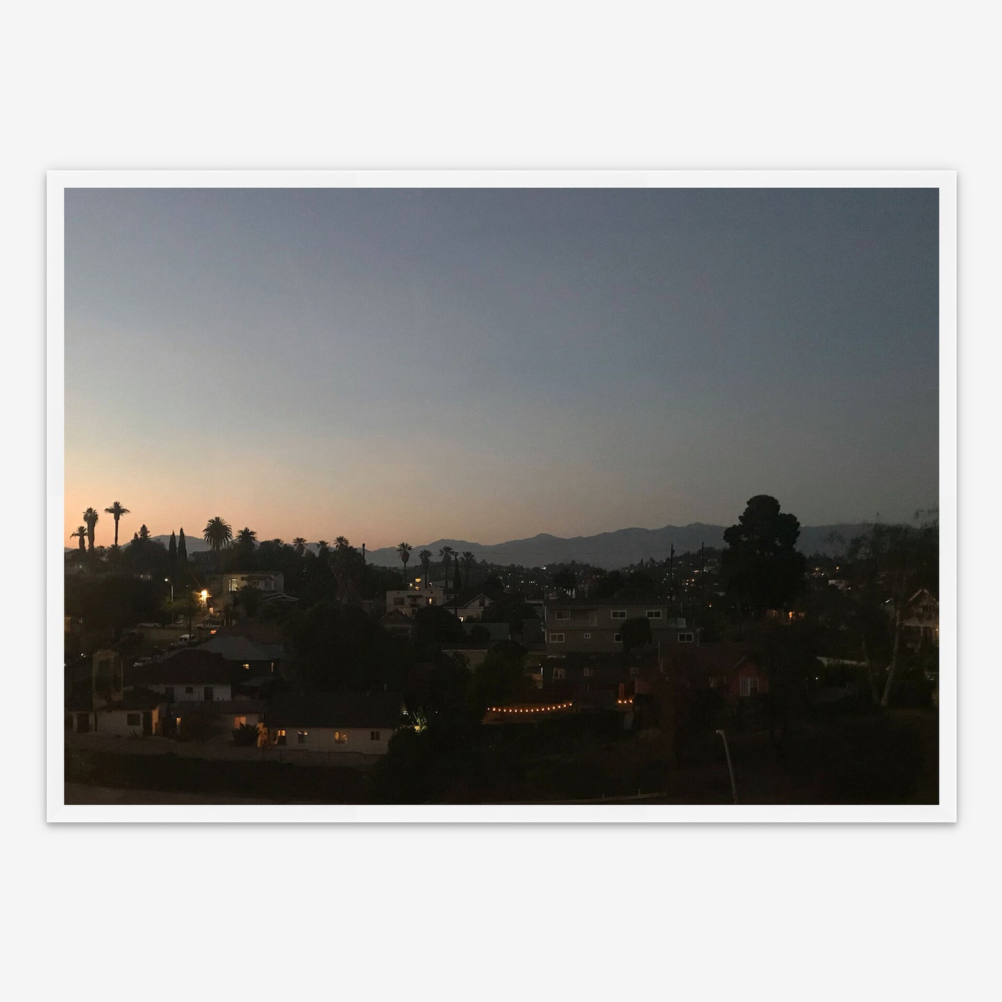 Limited Edition Photo Print - Glowscape, West LA