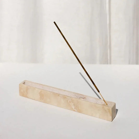 Travertine Stone Incense Burner