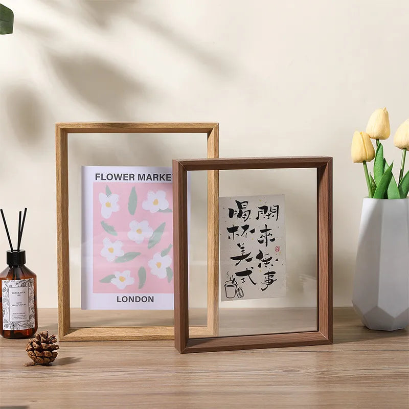 Wooden Floating Picture Frames