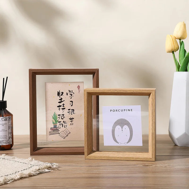 Wooden Floating Picture Frames