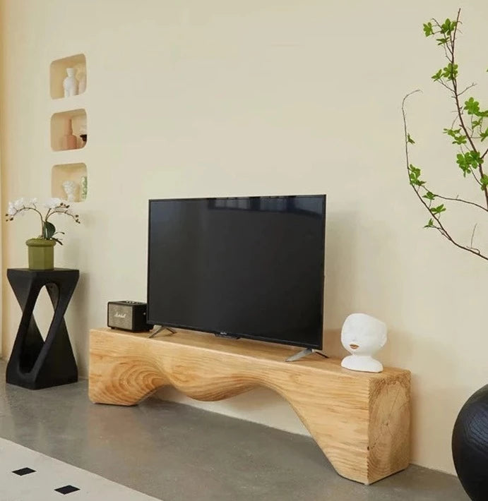 Nordic Wood Display Bench – Before Gallery